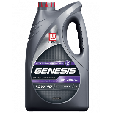 Масло моторное LUKOIL GENESIS UNIVERSAL 10W-40 (4 л)