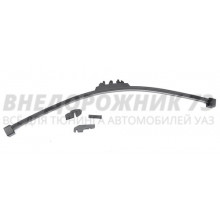 Щетка стеклоочистителя УАЗ 3163 (53 см) бескаркасная Alca SUPER FLAT Щетка стеклоочистителя УАЗ 3163 (53 см) бескаркасная Alca SUPER FLAT