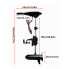 Лодочный мотор BOSSLAND 12v 45LBS электрический	
