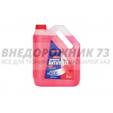 Антифриз красный (5кг) ABRO