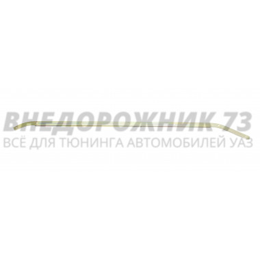 Держатель уплотнителя надставки двери наклонный правый