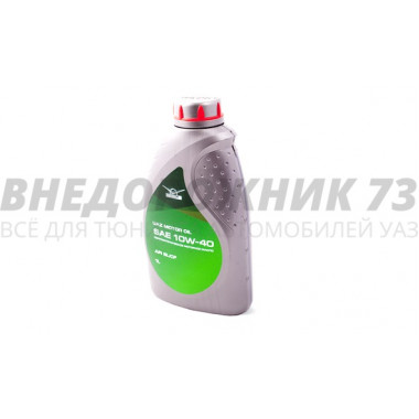 Масло моторное УАЗ "Motor Oil" 10w-40 (полусинтетика, API SL/CF) 1литр